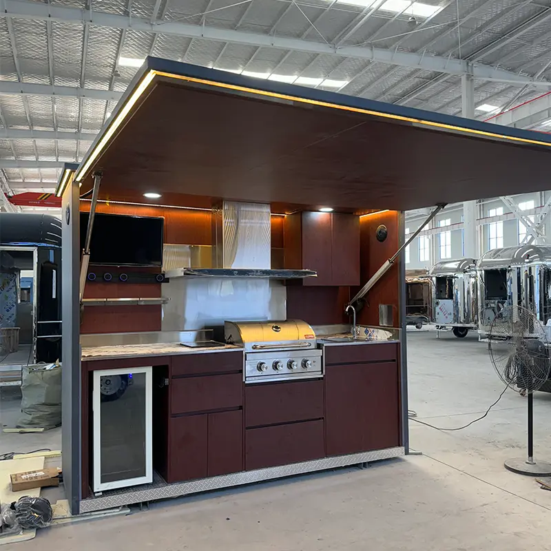 2,2 meter buitenkeukenpod