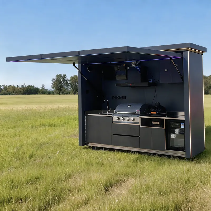 2,8 meter buitenkeukenpod