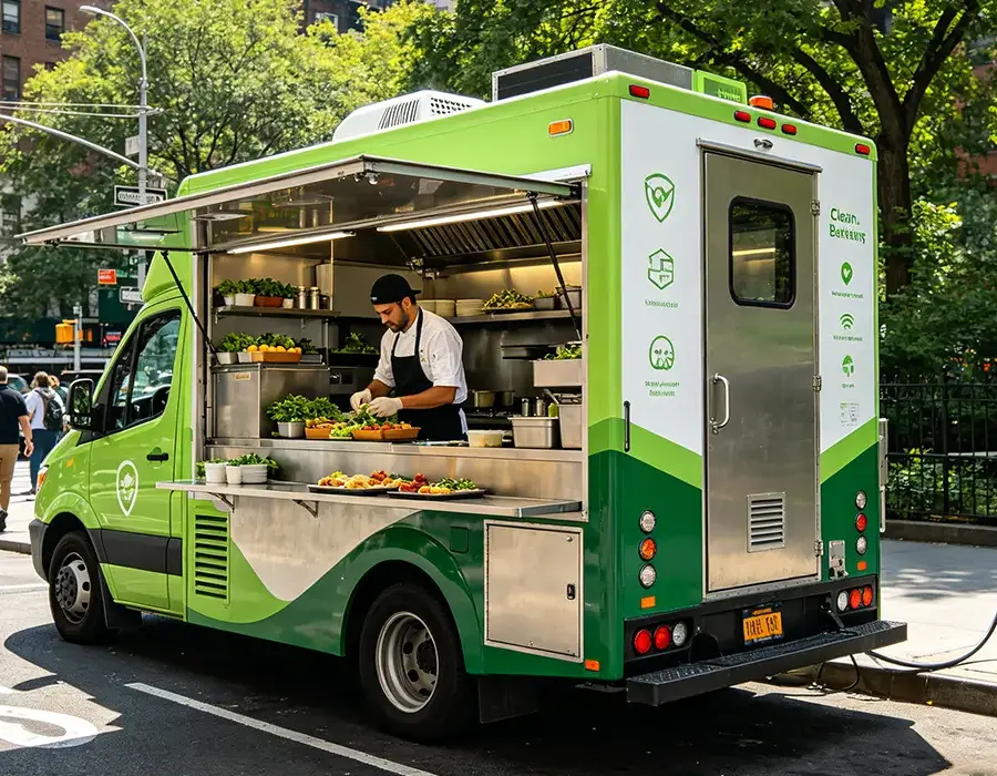 De revolutie op het gebied van elektrische foodtrucks wint aan kracht in 2026, waardoor de CO2-uitstoot in de steden wordt teruggedrongen