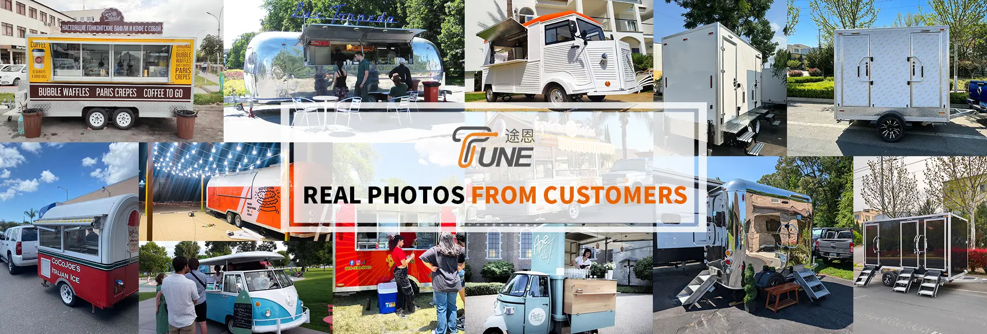 Fabrikant van douchetrailers China - TUNE