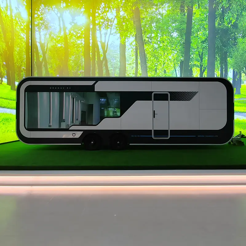 Glasvezel FRP lichtgewicht off-road campertrailer