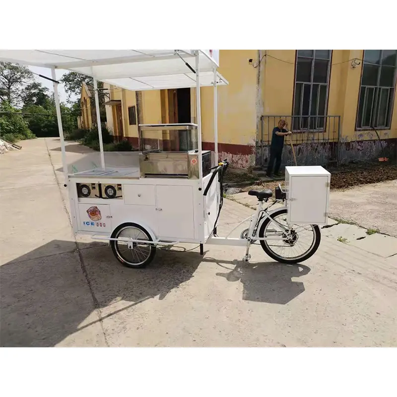 Lichtgewicht snackfiets met duw- en pedaal