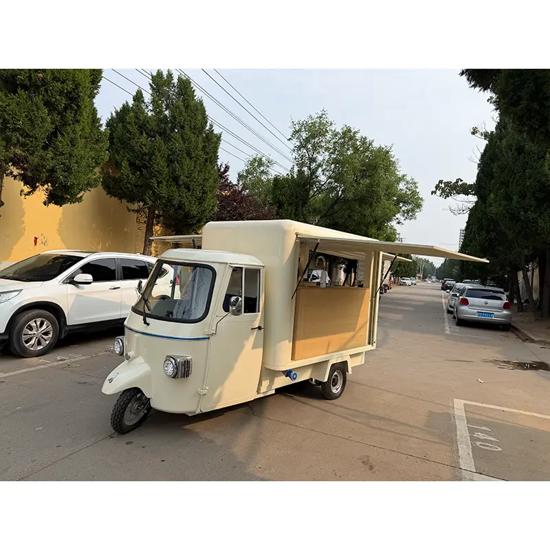 Piaggio Ape Mobiele koffiebarwagen