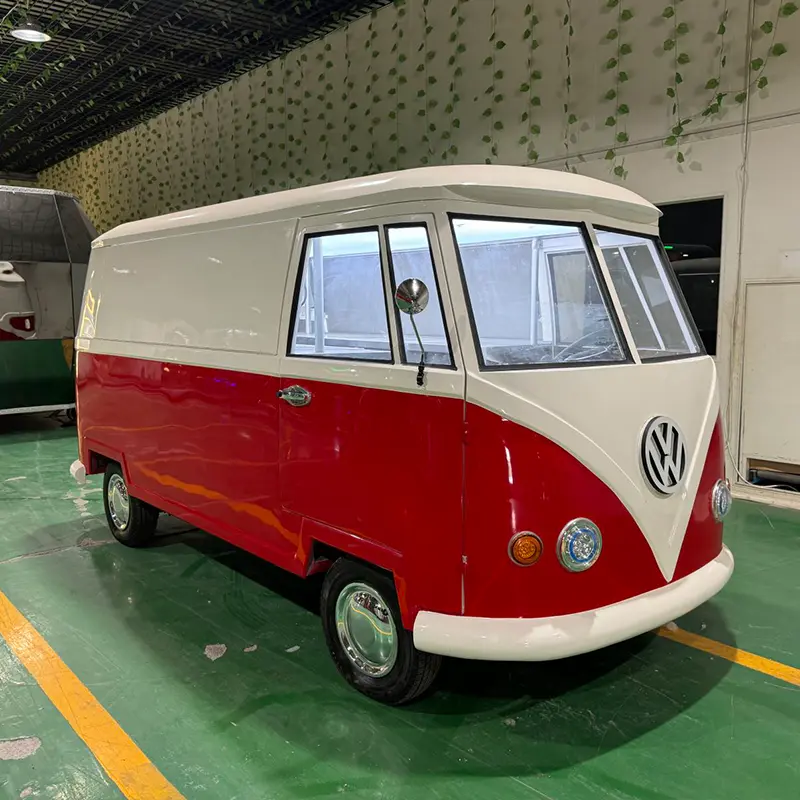 Slimme elektrische streetfoodtruck